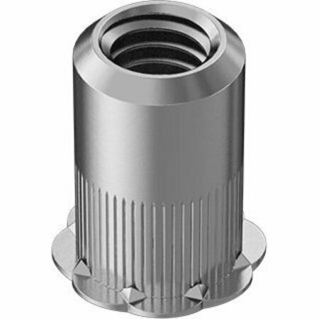 BSC PREFERRED Locking Rivet Nut Aluminum 3/8-16 Internal Thread .150 - .312 Thick, 5PK 94430A665